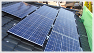 太陽光発電システム施工例